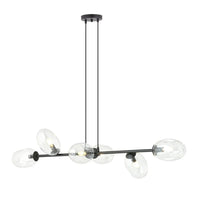 PANDORA 6-lichts hanglamp - Helder glas - Mooier Thuis