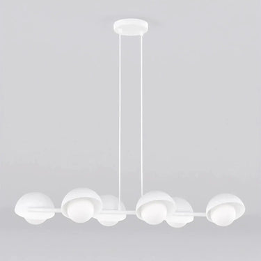 BOOM 6-lichts hanglamp - Wit glas