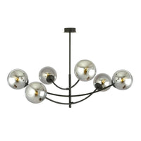 HUNTER 6-lichts hanglamp - Smoked glas - Mooier Thuis