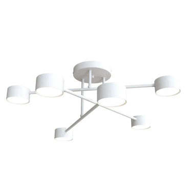 HALO 6-lichts plafondlamp - Wit
