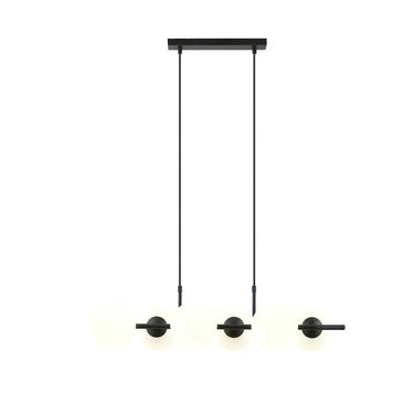 RORY 6-lichts hanglamp - Wit glas