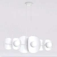 ELEMENTS 6-lichts hanglamp - Wit - Mooier Thuis