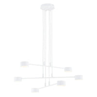 MODUS 6-lichts hanglamp - Wit - Mooier Thuis