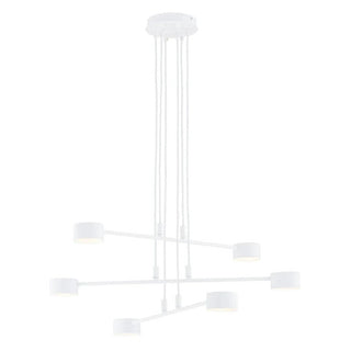 MODUS 6-lichts hanglamp - Wit - Mooier Thuis