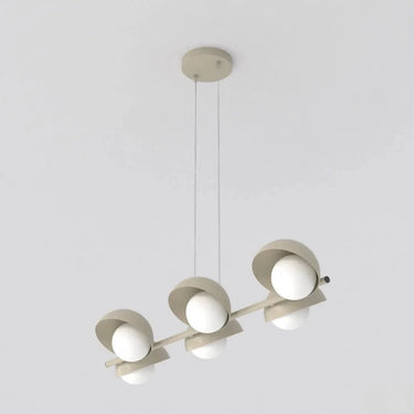 BOOM 6-lichts hanglamp – Beige