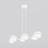 Emibig BOOM 6-lichts hanglamp - Wit glas