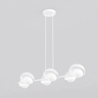 BOOM 6-lichts hanglamp - Wit glas