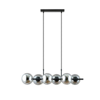 Emibig RORY 6-lichts hanglamp - Smoked glas