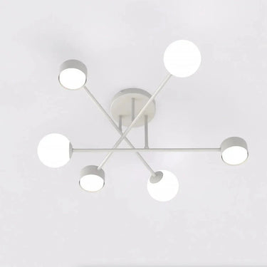 HOLON 6-lichts plafondlamp - Wit