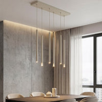 Selter hanglamp 6-lichts mokka