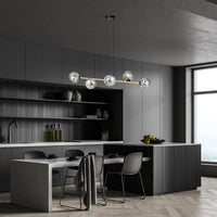Emibig GRAVITY 6-lichts hanglamp - Smoked glas - Mooier Thuis