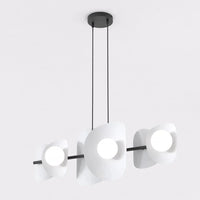 Emibig ELEMENTS 6-lichts hanglamp - Wit-grijs design