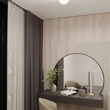 ROMA 6-lichts plafondlamp - Wit glas