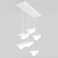 Emibig RITUAL 6-lichts hanglamp - Wit glas - Mooier Thuis