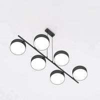 Emibig DRUMZ 6-lichts hanglamp - Zwart textiel - Mooier Thuis
