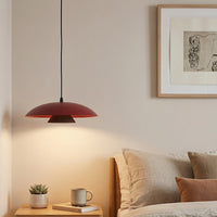 Babel hanglamp 6-lichts bordeaux zwart