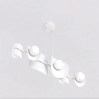 Emibig ELEMENTS 6-lichts hanglamp - Wit - Mooier Thuis