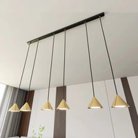 Emibig ELIT 6-lichts hanglamp - Goud metaal - Mooier Thuis