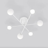 Emibig HOLON 6-lichts plafondlamp - Wit glas - Mooier Thuis