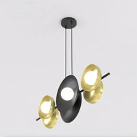 Emibig VOLUME 6-lichts hanglamp - Zwart Goud - Mooier Thuis