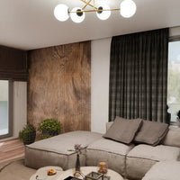 Emibig MAGNUM 6-lichts plafondlamp - Wit glas - Mooier Thuis