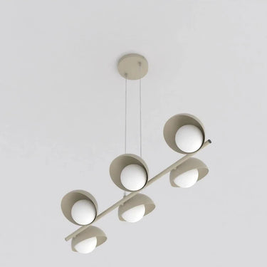 BOOM 6-lichts hanglamp – Beige