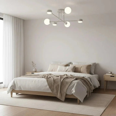 HOLON 6-lichts plafondlamp - Wit