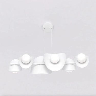 ELEMENTS 6-lichts hanglamp - Wit