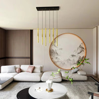 SELTER 6-lichts hanglamp - Goud - afbeelding 2