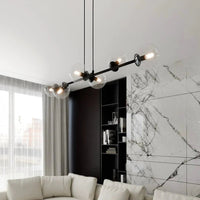 Emibig ROSSI 6-lichts hanglamp - Helder glas