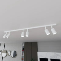 FLASH 6-lichts plafondlamp - Wit frame - afbeelding 2