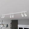 FLASH 6-lichts plafondlamp - Wit frame plafondspots & spotbalken - bestellen bij Mooier Thuis