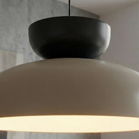 Mega hanglamp 6-lichts mokka zwart