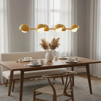 BOOM 6-lichts hanglamp - Oranje frame - afbeelding 2