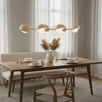BOOM 6-lichts hanglamp – Beige - afbeelding 2