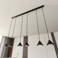 ELIT 6-lichts hanglamp - Zwart - afbeelding 2