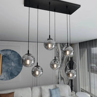COSMO 6-lichts hanglamp - Smoked glas - afbeelding 2