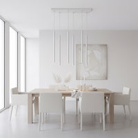 Selter hanglamp 6-lichts grijs