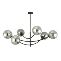 HUNTER 6-lichts hanglamp - Smoked glas - afbeelding 3