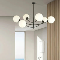 Emibig HUNTER 6-lichts hanglamp - Wit glas