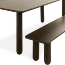 Eettafel Rondo - 200cm Donkerbruin