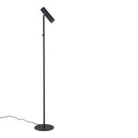 Paris Vloerlamp Zwart met Verstelbare Spot 150 cm