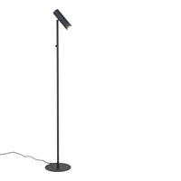 Paris Vloerlamp Zwart met Verstelbare Spot 150 cm