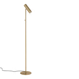 Paris Vloerlamp Messing met Verstelbare Spot 150 cm - staal - Mooier Thuis