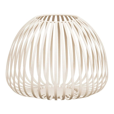 Stoense lantaarn van metaal - beige - Ø25 × 19 cm