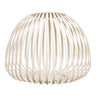 Stoense lantaarn van metaal - beige - Ø25 × 19 cm - Ø25 × H19 cm - Mooier Thuis
