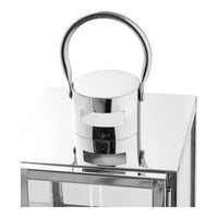 Pota Lantaarns Zilverlook Set van 3