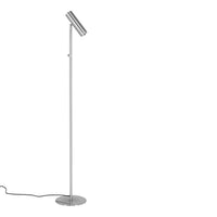 Paris Vloerlamp Zilver met Verstelbare Spot 150 cm