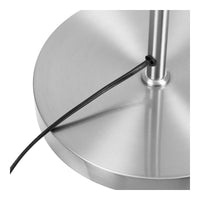 Wattom Vloerlamp Geplooide Linnen Kap Grijs-Beige 150 cm