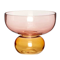 Show vaas roze/amber - Mooier Thuis